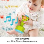 Fisher-Price Laugh & Learn Countin' Reps Dumbbell Musical Rattle Toy For Infant & Toddler - Image 5