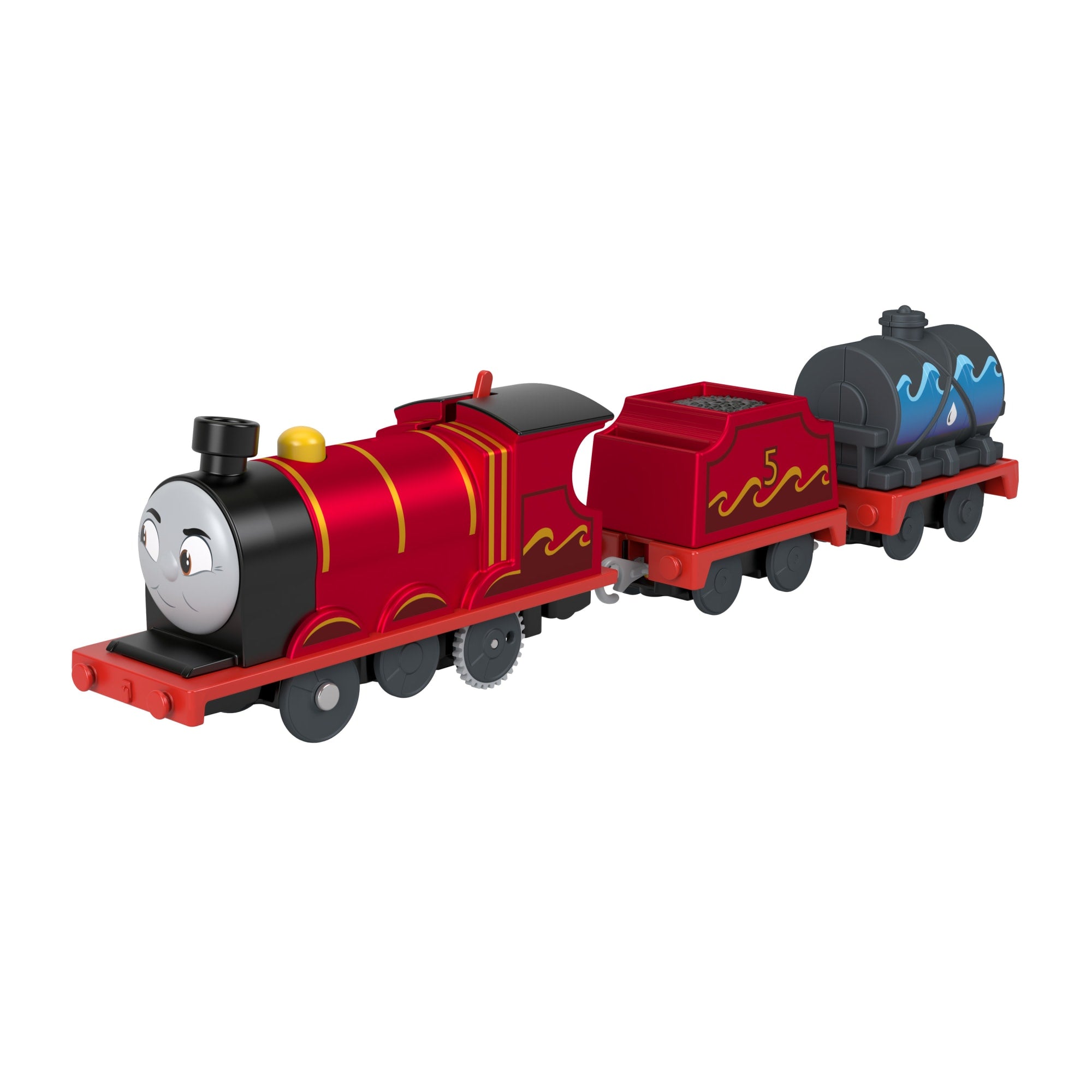 imjfgqqbumanrtmdnb2c.jpg Thomas & Friends Splash Tank James Motorized Toy Train With Cargo - Image 1
