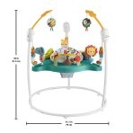 Fisher-Price Baby Bouncer Whimsical Forest Jumperoo Activity Center With Music And Lights - Image 5