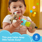 Fisher-Price Fp Pets Click & Spin Activity Pup Fine Motor Sensory Toy For Babies - Image 2