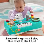 Fisher-Price Laugh & Learn Mix & Learn DJ Table, Musical Learning Toy For Baby & Toddler - Image 5