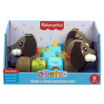 Fisher-Price Fp Pets Click & Spin Activity Pup Fine Motor Sensory Toy For Babies - Image 6