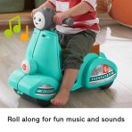 Fisher-Price Laugh & Learn Toddler Toy, Smart Stages Cruise Along Scooter Musical Ride-On - Image 5