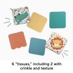 Fisher Price Tissue Fun Activity Cube Baby Sensory Crinkle Toys For Newborns - Image 3