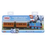 Thomas & Friends Talking Thomas With Annie & Clarabel Motorized Toy Train With Sounds & Phrases - Image 6