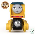 Fisher-Price Thomas & Friends Wooden Railway Rebecca Engine And Coal-Car - Image 3