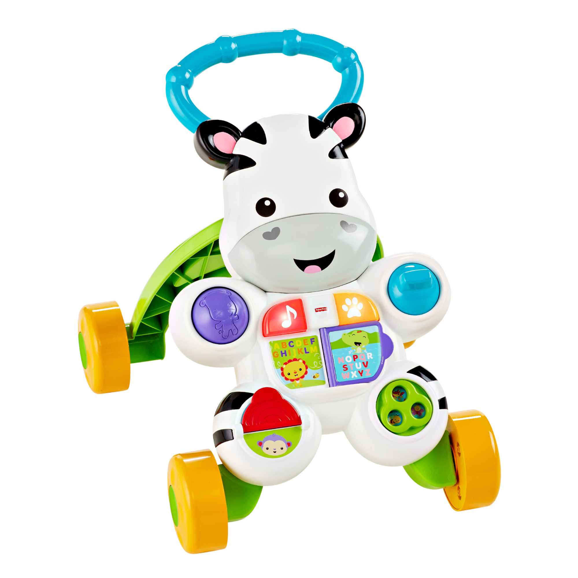 jovkminseeuwtn8godby Fisher-Price Learn With Me Zebra Push Walker Musical Activity Toy For Baby & Toddler - Image 1