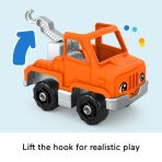 Fisher-Price Little People Help And Go Tow Truck & Figure Set For Toddlers, 2 Pieces - Image 7