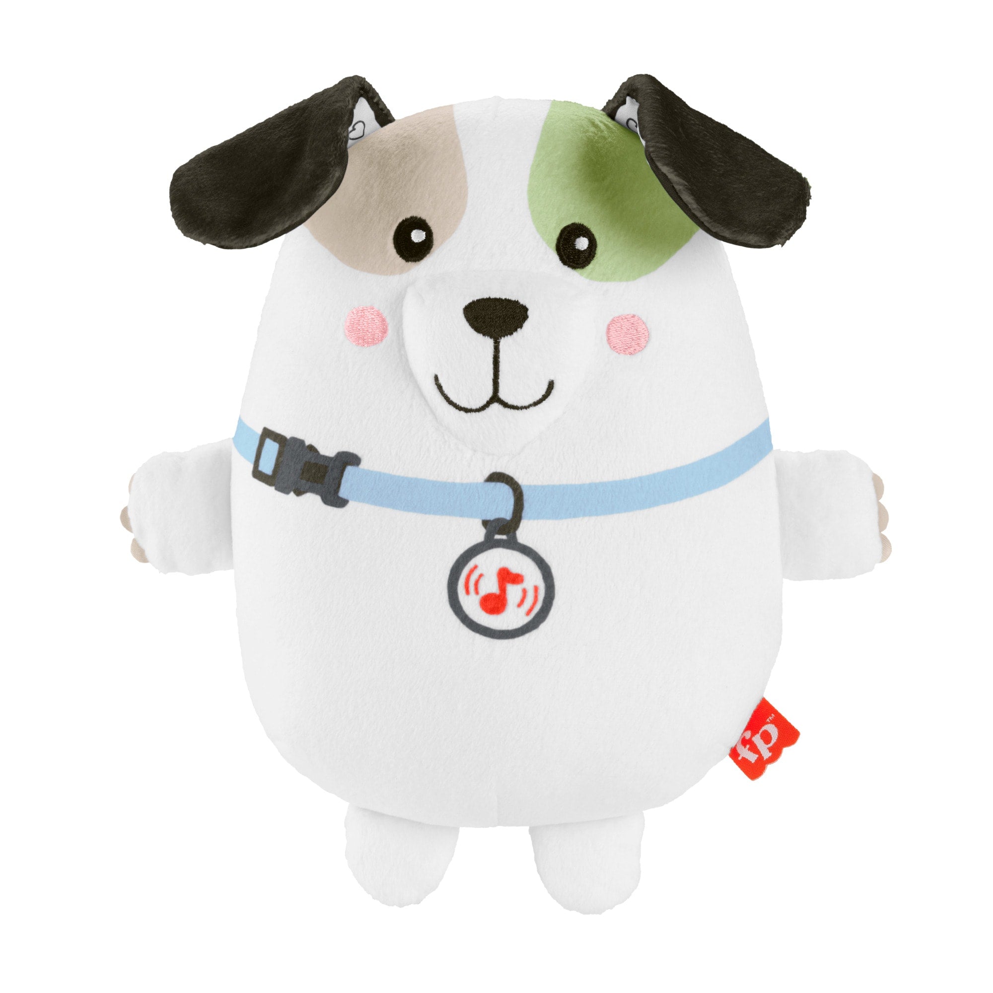 jwie8hfx8mjdtxmgwd7d_4e7e1489-e905-4372-9f0e-89455c161141 Fisher-Price Calming Vibes Puppy Soother Portable Sound Machine Plush Toy For Newborns - Image 1
