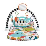 Fisher-Price Glow And Grow Kick & Play Piano Gym Baby Playmat With Musical Learning Toy, Blue - French Version - Image 5
