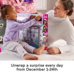 Fisher-Price Little People Barbie Advent Calendar Playset, Christmas Gift For Toddlers, 24 Toys - Image 3