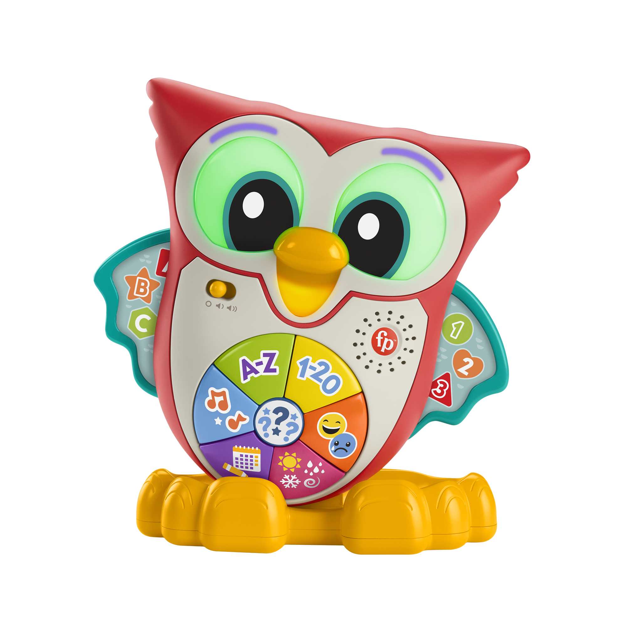kgaryserbabc6sdfcxrz Fisher-Price Linkimals Light-Up & Learn Owl - Image 1