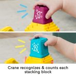 Fisher-Price Count & Stack Crane Baby & Toddler Learning Toy With Blocks, Lights & Sounds - Image 3