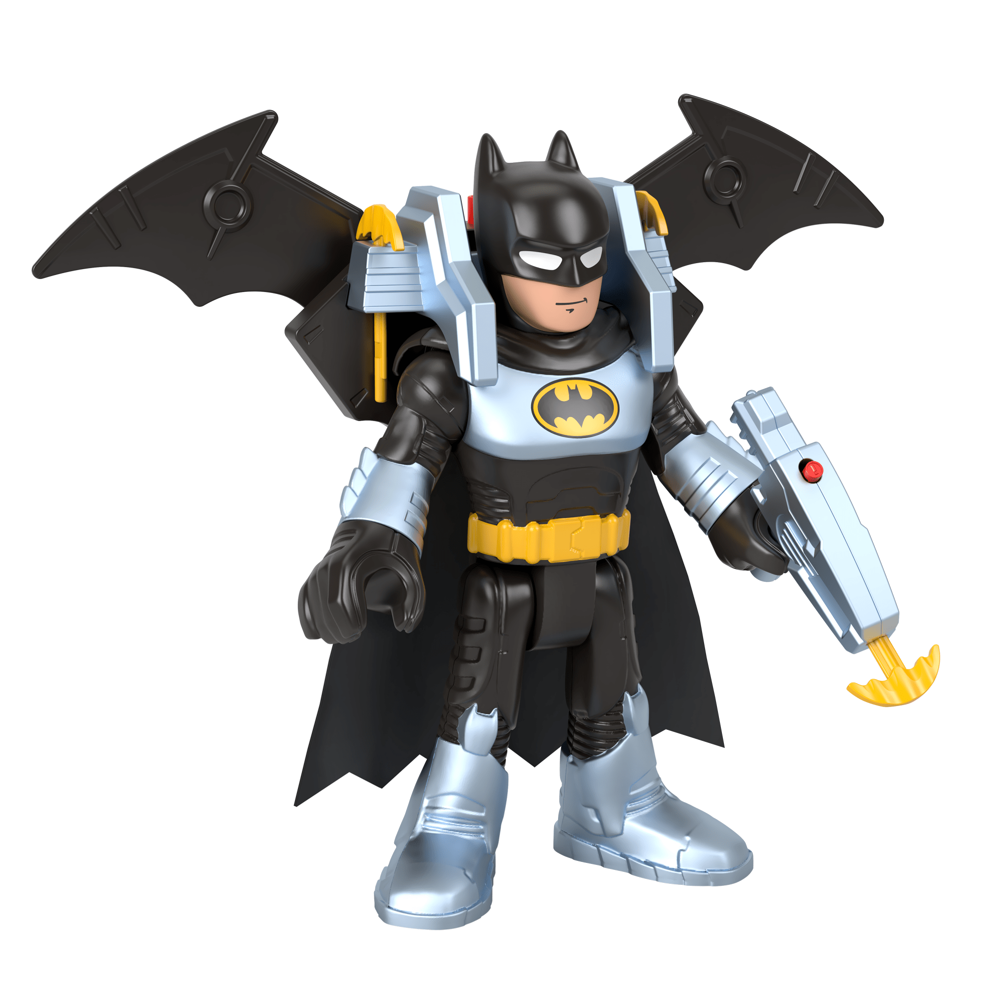 kjncwgslbfpip10zivbo_f2b6bc3e-62fe-4143-bdee-2c7ad81e9ff0 Imaginext DC Super Friends Batglider Batman XL Figure With Vehicle & Launcher, 5 Pieces - Image 1