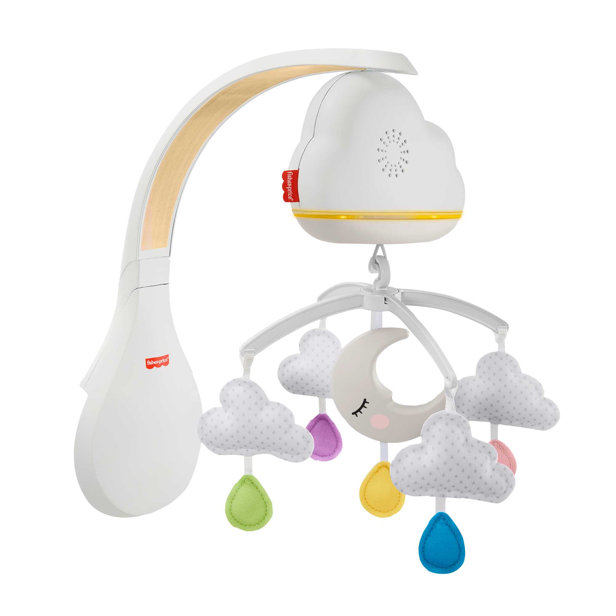 kjornjjeehibm2upfjhn_bf9d1ba3-790d-4c7e-ad61-b134a3921699 Fisher-Price Calming Clouds Mobile And SooTher, Crib Sound Machine - Image 1