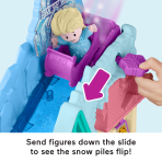 Disney Frozen Arendelle Sledding Adventures Little People Toddler Playset With 2 Figures - Image 3