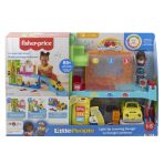 Fisher-Price Little People Light-Up Learning Garage Toddler Playset, 5 Play Pieces, Multi-Language Version - Image 6
