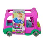 Fisher-Price Barney's World Adventure Bus Push-Along Toy & Barney Figure For Kids, 2 Pieces - Image 6