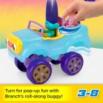 Imaginext Dreamworks Trolls Branch Figure And Buggy Toy Car With Projectile Launcher, 4 Pieces - Image 2