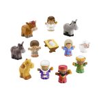 Fisher-Price Little People-Coffret Crèche Pour Tout-Petits, 18 Pièces - Image 5