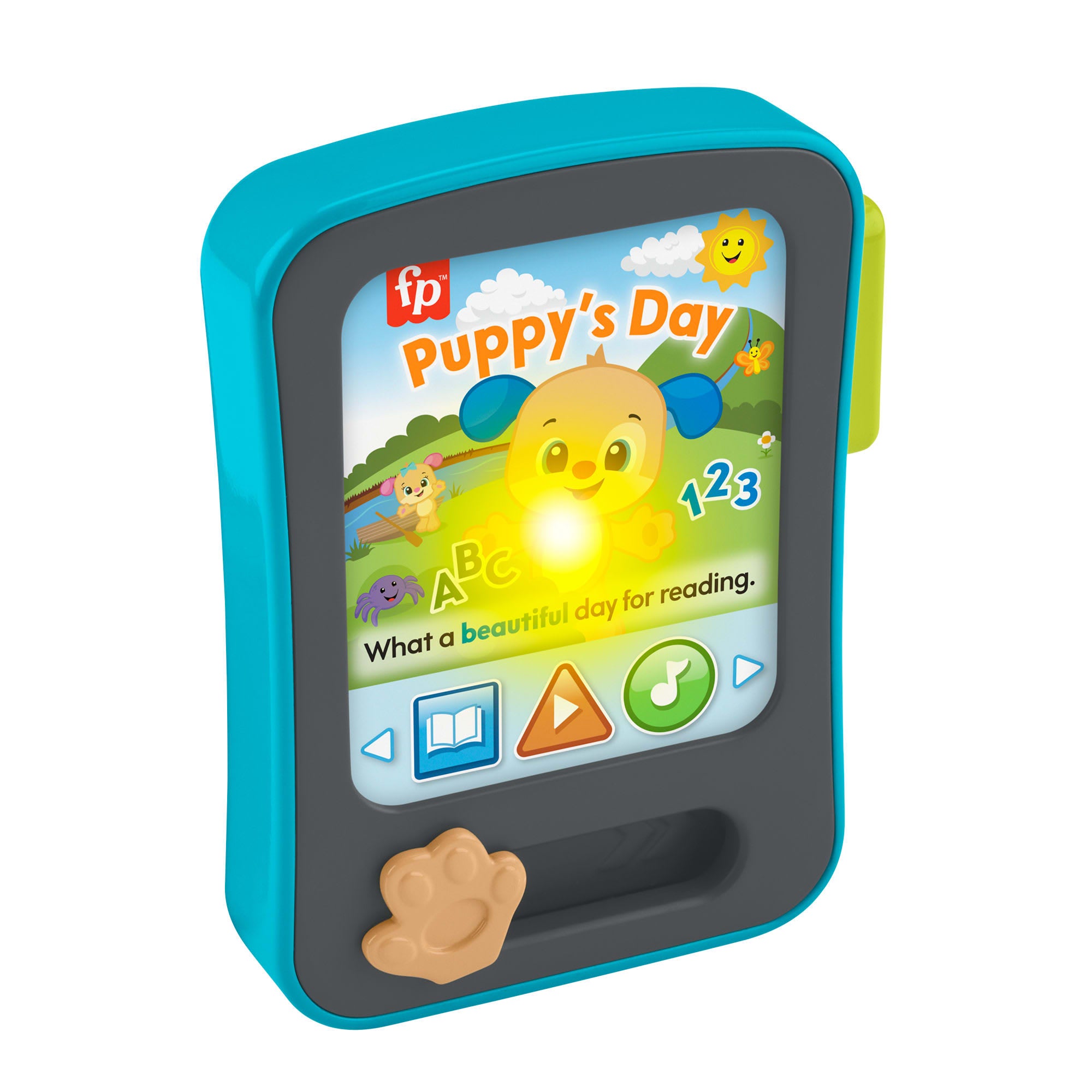 lmnwqkfbl2s5eyxphlzj_d957e6e5-7296-4887-976f-cc51d54c4d9f Fisher-Price Laugh & Learn Puppy's Storytime Reader Baby Electronic Learning Toy With Music & Lights - Image 1