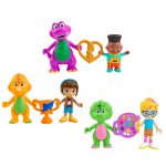 Fisher-Price Barney's World Figure Pack Collection, 3-Piece Toy Sets For Kids, Styles May Vary