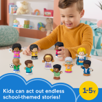 Fisher-Price Little People Classroom Figures 10-Piece Set For Toddler & Preschool Pretend Play - Image 2