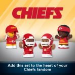 Little People Collector Kansas City Chiefs Officially Licensed NFL Special Edition Set, Series 2 - Image 3