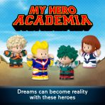 Little People Collector My Hero Academia Anime Series Special Edition Set, 4 Figures - Image 2