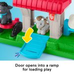 Fisher-Price Little People Feed & Play Goat Yard Playset For Toddlers With 3 Pieces - Image 3