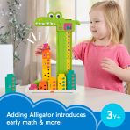 Fisher-Price Adding Alligator Educational Toy With 10 Stacking Blocks For Preschool Kids - Image 2