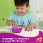 Fisher-Price Barney's World Hey Barney Phone Musical Toddler Toy With Lights For Kids, Multilanguage Version - Image 2