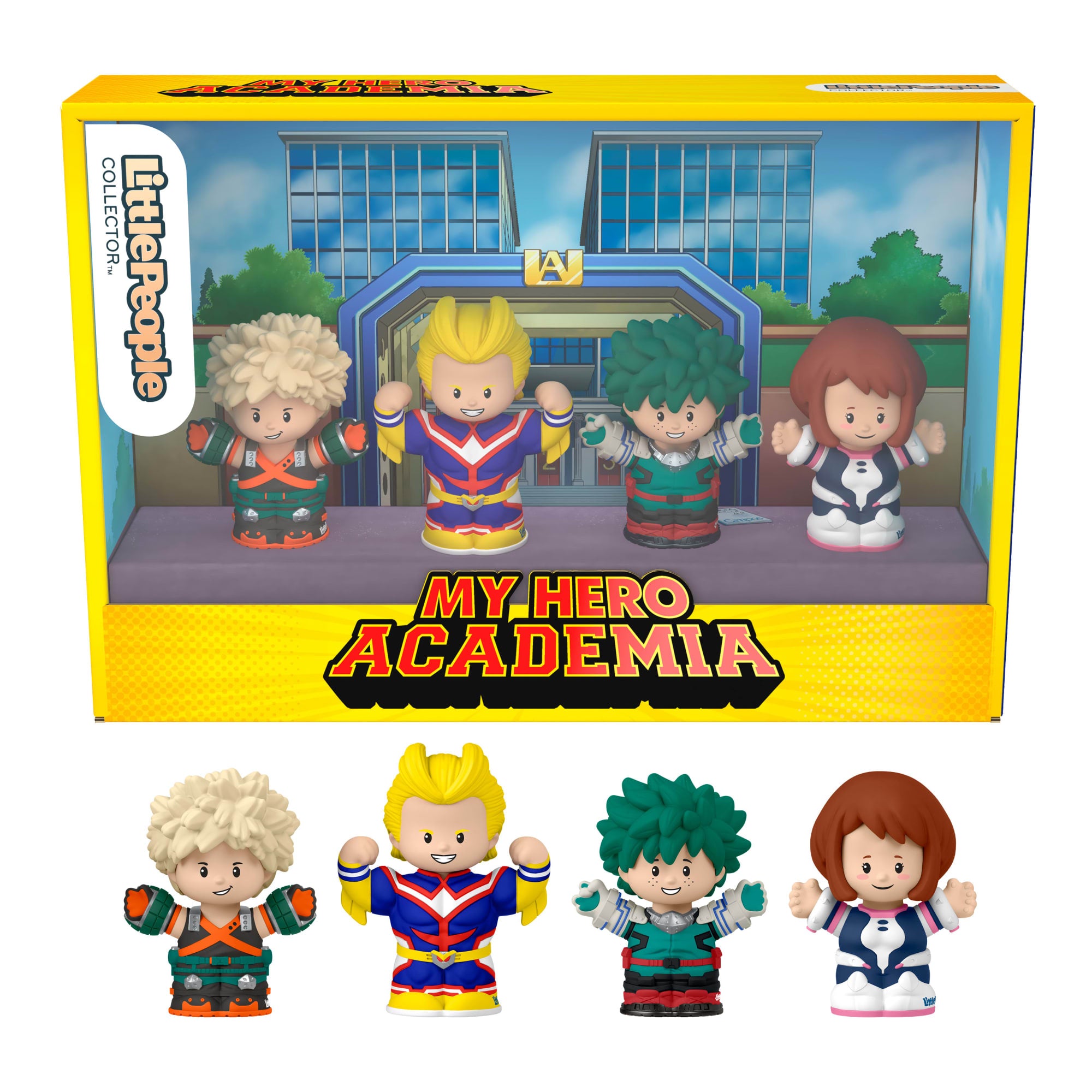 mi1mqfuxngskkedsnjqi Little People Collector My Hero Academia Anime Series Special Edition Set, 4 Figures - Image 1