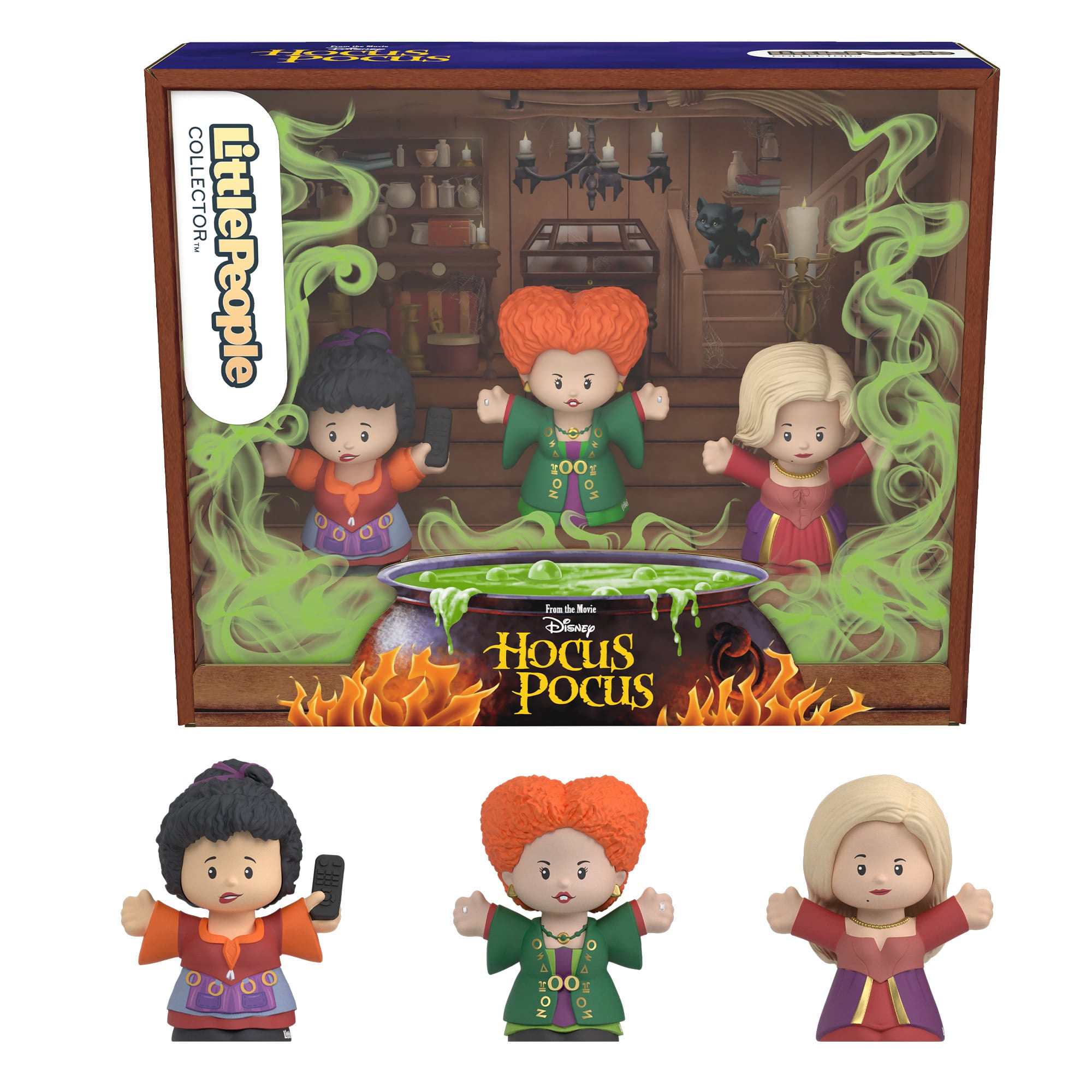 mmcwvtk4zszzlk0ey9xf_42cac5ee-66b9-4079-bcb7-da82e0ca766f Fisher-Price Little People Collector Hocus Pocus de Disney, 3 Fig. - Image 1