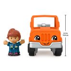 Fisher-Price Little People Help And Go Tow Truck & Figure Set For Toddlers, 2 Pieces - Image 8