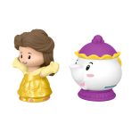 Little People Disney Princesa Juguete para Bebés Figuras de Bella y Potts - Image 4