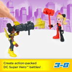 Imaginext DC Super Friends Rivals Pack 8-Piece Figures & Accessories Set, Preschool Toys - Image 2
