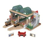 Fisher-Price Thomas & Friends Wooden Railway Knapford Station Passenger Pickup Playset
