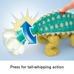 Imaginext Jurassic World Bumpy & Ben Dinosaur Toy Set For Preschool Kids, 2 Pieces - Image 3