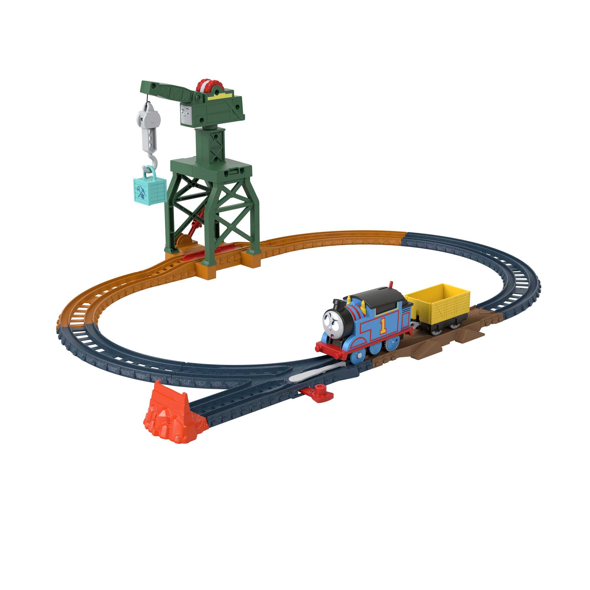 nbghddqbpprk3kah8467 Fisher-Price Thomas & Friends Cranky The Crane Cargo Drop - Image 1