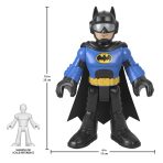 Imaginext DC Super Friends Batman Figure, 10-inch Poseable Preschool Toy, Biker Blue - Image 5
