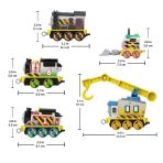 Thomas & Friends Construction Crew 5-Piece Diecast Metal Toy Train & Vehicle Set - Image 3