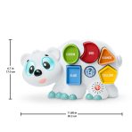 Fisher-Price Linkimals Puzzlin' Shapes Polar Bear - French Version - Image 5