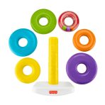Fisher-Price Giant Rock-A-Stack Baby Toy, Ring Stacking Toy For Infants And Toddlers, 14+ Inches Tall - Image 5