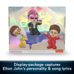 Little People Collector Elton John Special Edition Set For Adults & Fans, 3 Figures - Image 4