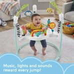 Fisher-Price Jumperoo Baby Activity Center With Lights And Sounds, Jumping Jungle - Image 2
