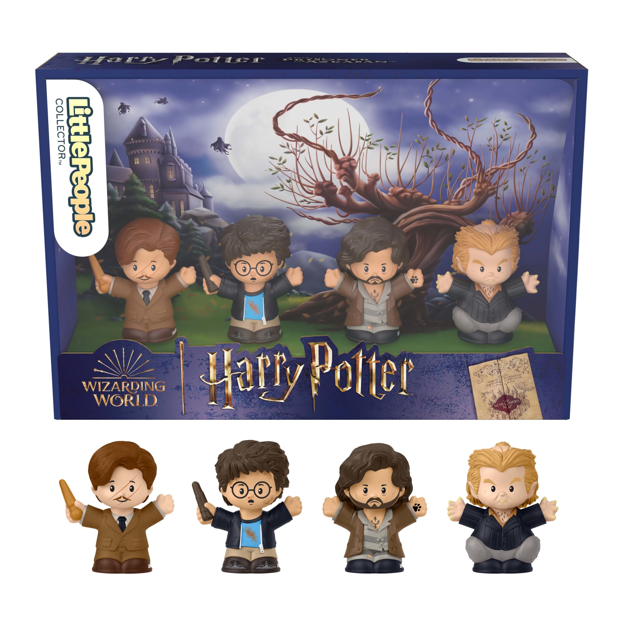 nobuolsa6d6gbmvtvxld_6f89c850-c9f8-422d-ac76-16359c114b62 Little People Collector Harry Potter And The Prisoner Of Azkaban Special Edition Set, 4 Figures - Image 1