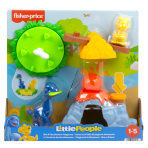 Fisher-Price Little People Spin & Play Dinosaur Playground Toddler Playset, 6 Pieces - Image 6
