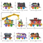 Thomas & Friends Thomas' 7 Days Of Surprises Gift Set Of Diecast Toy Trains & Vehicles, 10 Pieces - Image 5