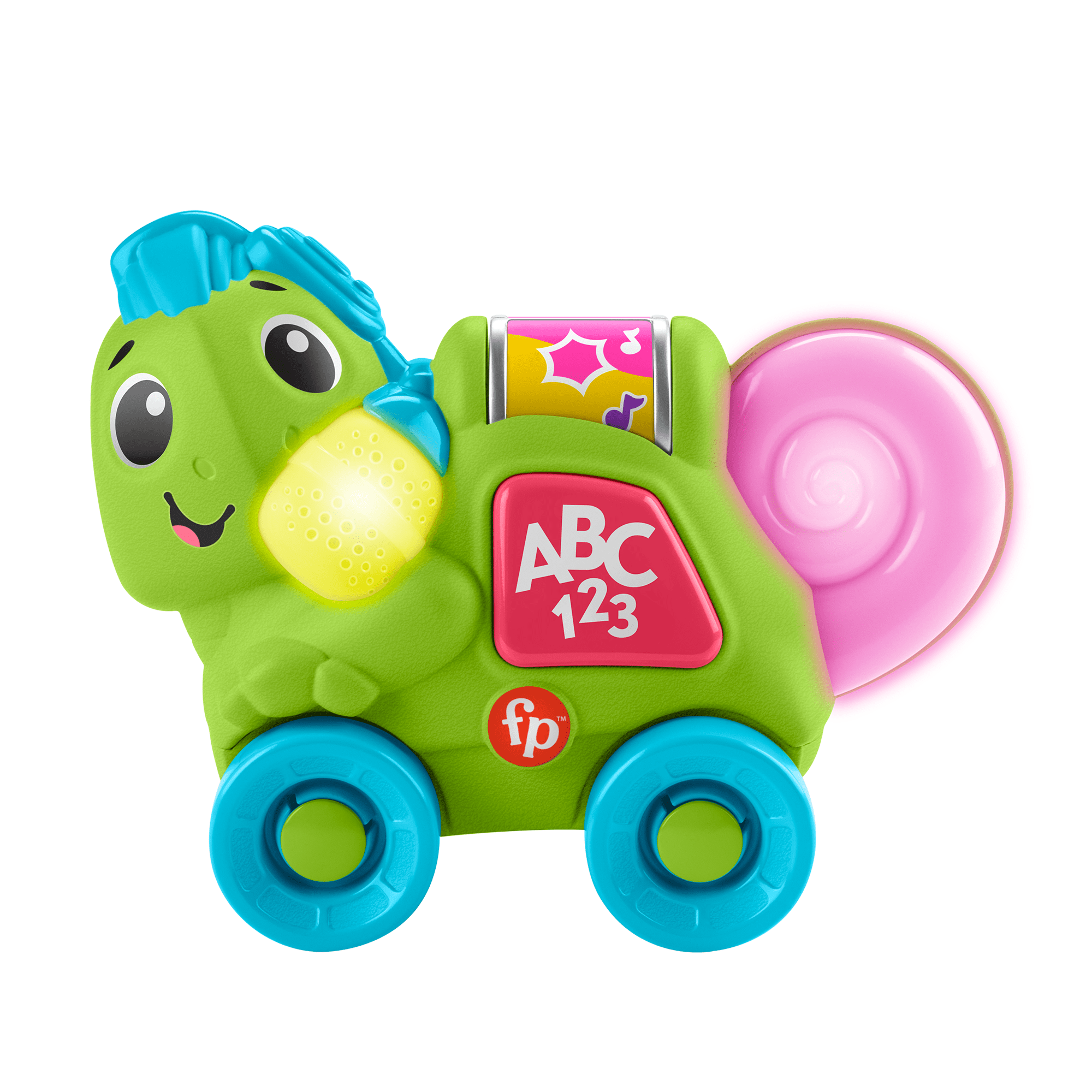 nwf4hf6skyitbezpkvg5_f7c92ba8-7c0d-439a-9ee4-098e4dadaac1 Fisher-Price Link Squad Crawl 'n Colors Chameleon Baby Learning Toy With Music & Lights - Image 1
